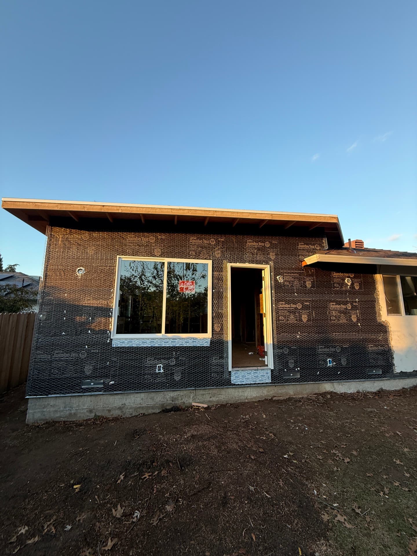 Fair Oaks attached ADU — house wrap stage — gallery thumbnail 17